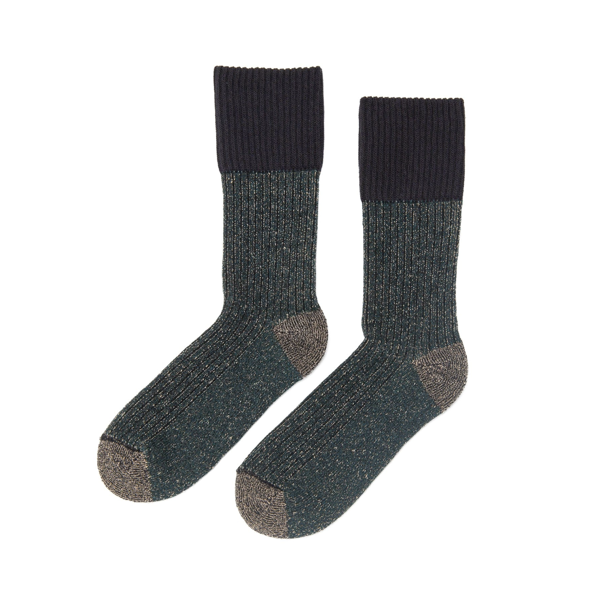 Cushioned Boot Socks in Black
