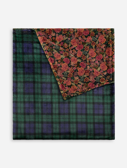 Cozy Blanket in Mingo Plaid | Johnny Was