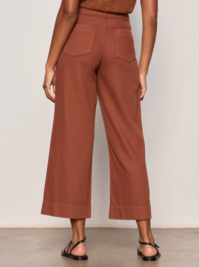 Soft Marine Crop Pant in Clay | Sanctuary