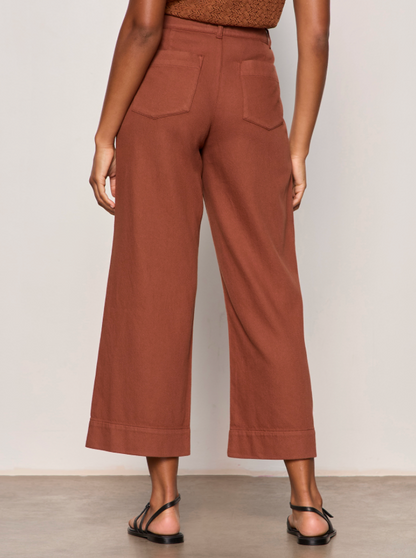 Soft Marine Crop Pant in Clay | Sanctuary