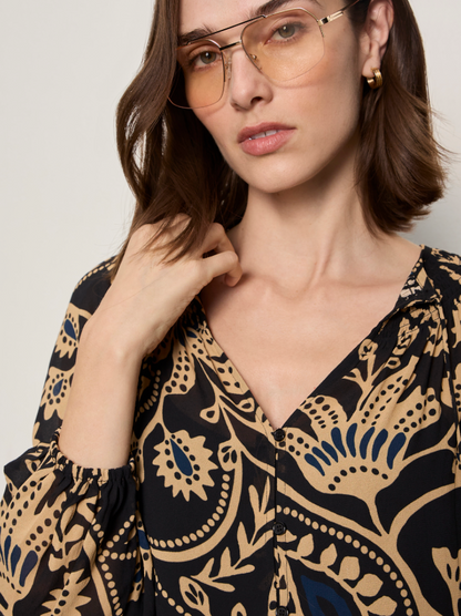 Relaxed Blouse in Shapeshift Print | Sanctuary