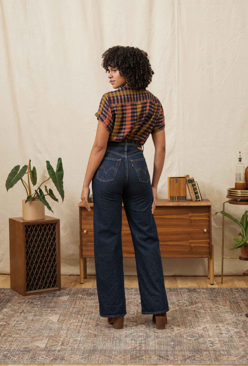 Bea Shirt in Alpenglow Stripe | Bridge & Burn