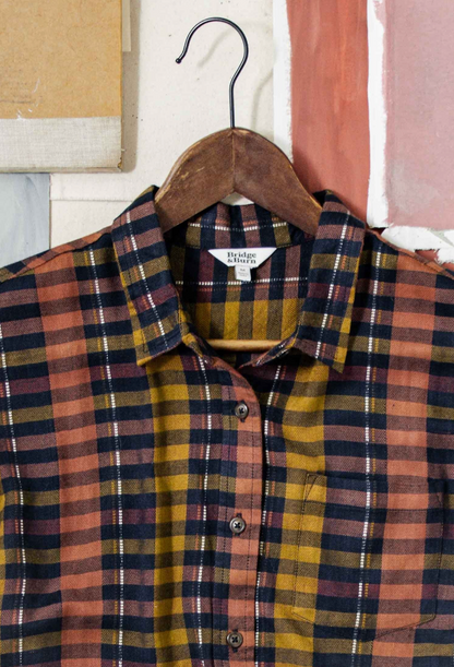 Bea Shirt in Alpenglow Stripe | Bridge & Burn