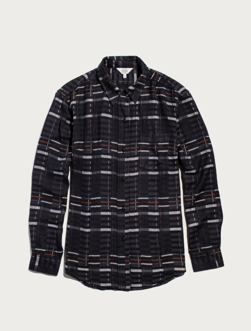 Haley Shirt in Nightfall Stripe | Bridge & Burn
