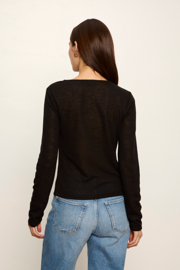 Suki Twist Top in Black | Sanctuary
