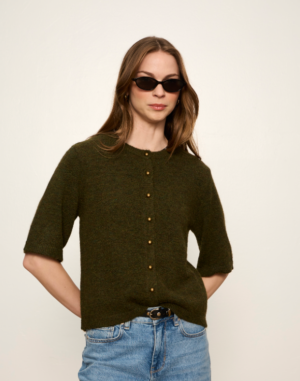 Short Sleeve Cardi in Kalamata | Sanctuary