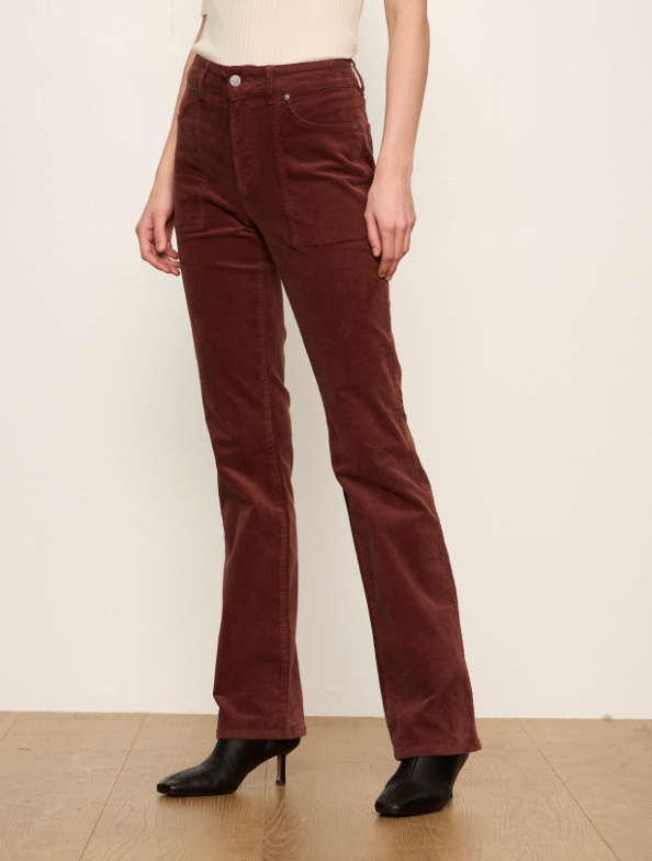 Play Date Corduroy Bootcut in Cocoa | Sanctuary