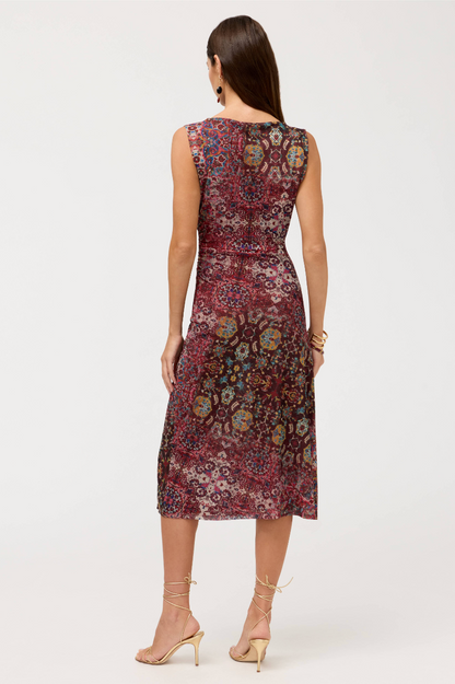 Leyla Mesh Midi Dress | Johnny Was