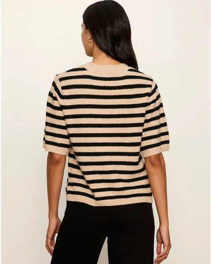 Perfect Sequin Sweater Tee in Hazelnut | Sanctuary