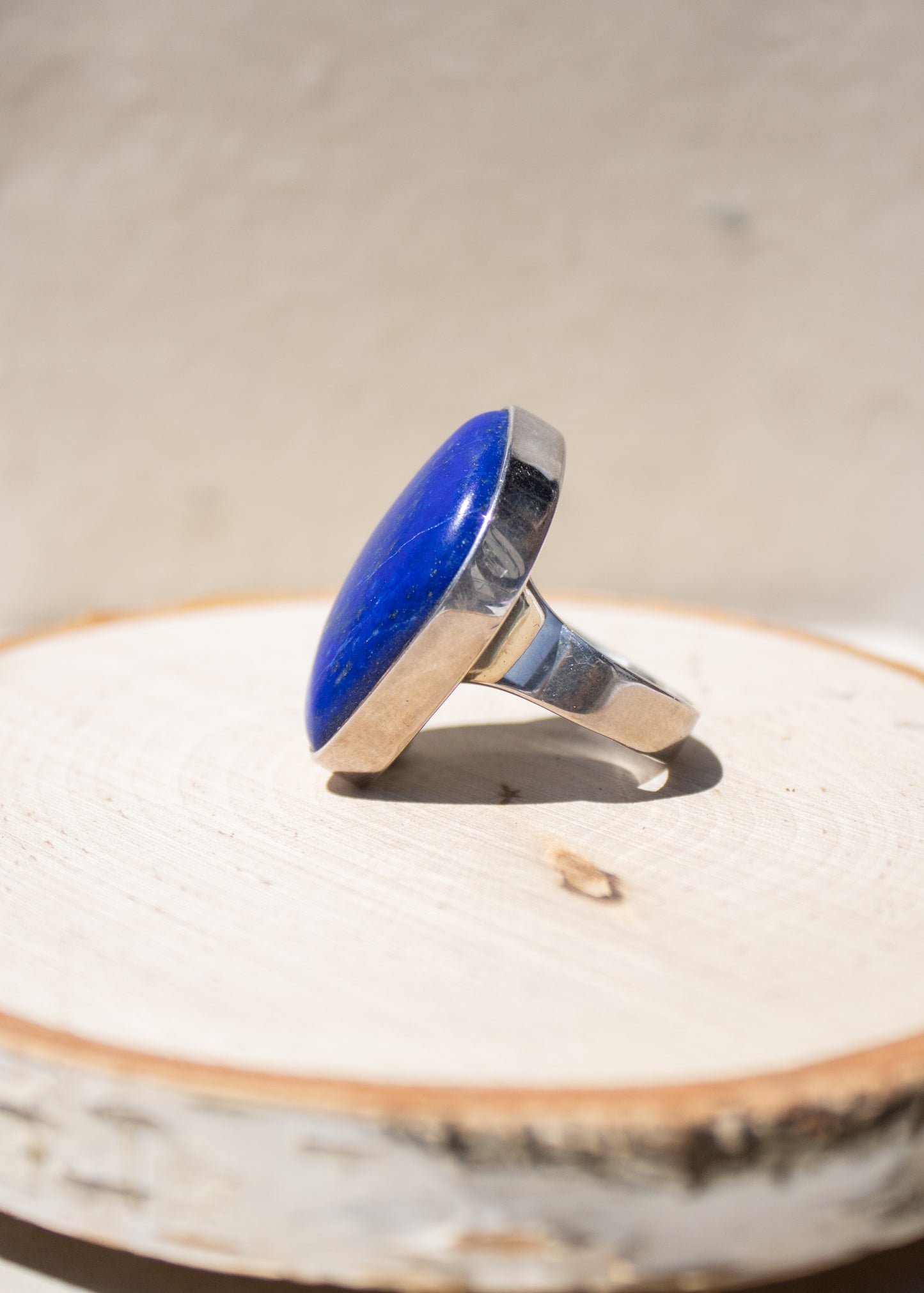 Large Lapis Ring