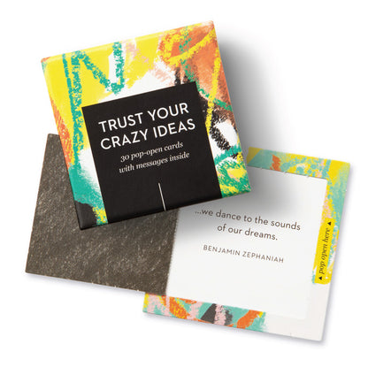 Thoughtfuls Pop Open Cards - Trust Your Crazy Ideas
