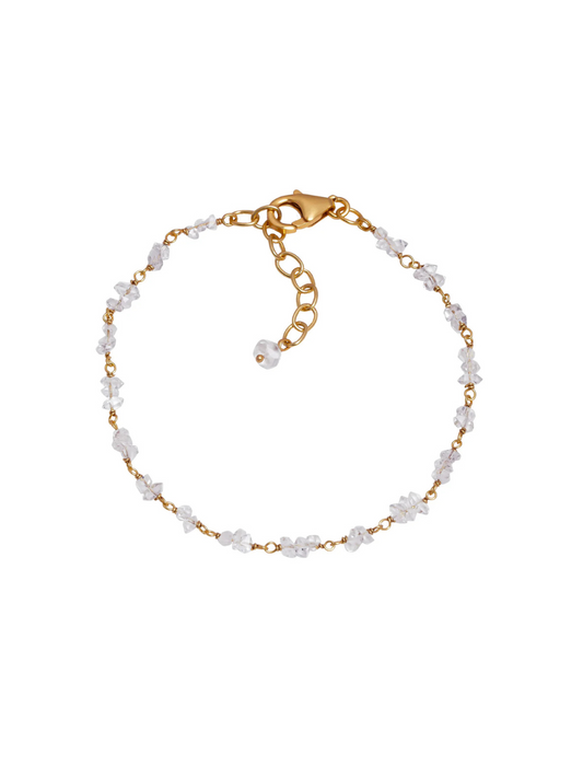 Herkimer Diamond Bracelet | Manjusha