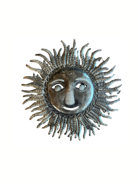 Metal Sun Wall Hanging