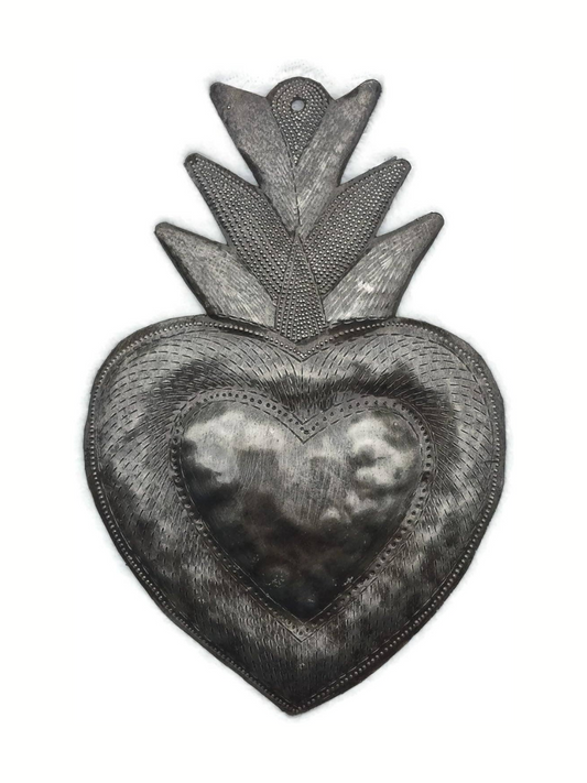 Milagro Heart Metal Wall Art