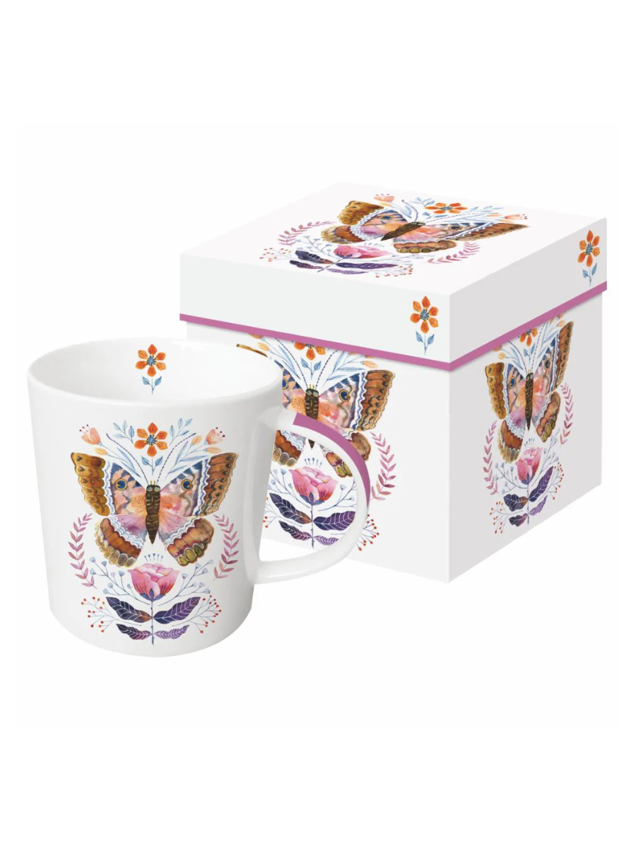 Floral Pollinator Mug in Box