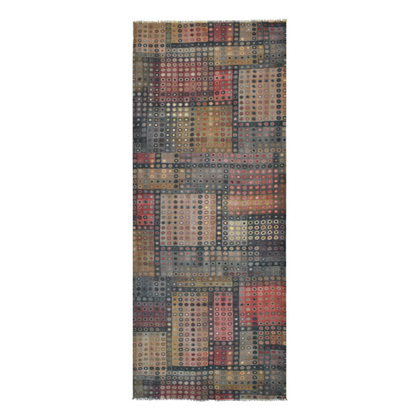 Speckled Dot Scarf in Brown
