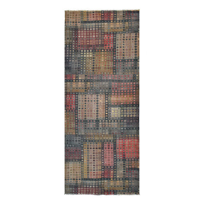 Speckled Dot Scarf in Brown