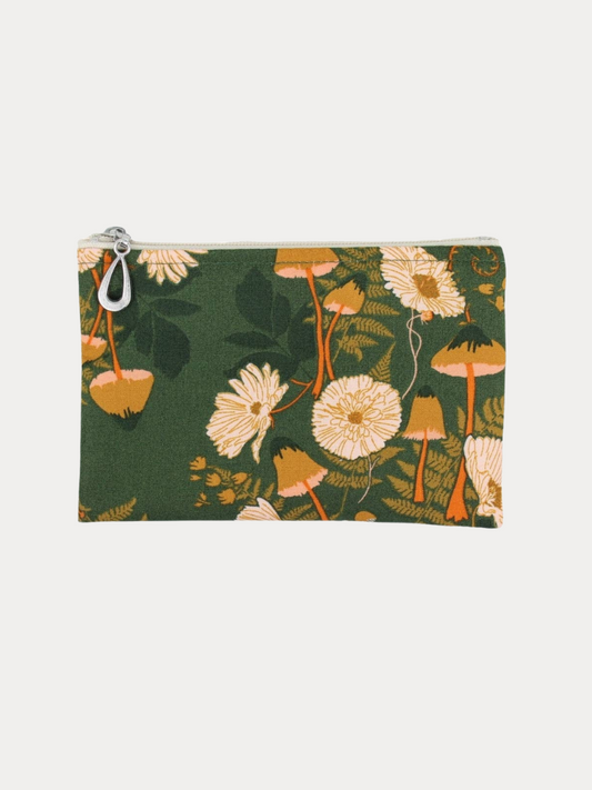 Ink Cap Mushroom Coin Purse
