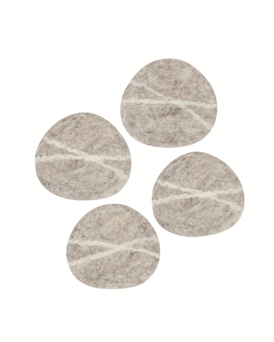 Striato Felt Wool Coasters