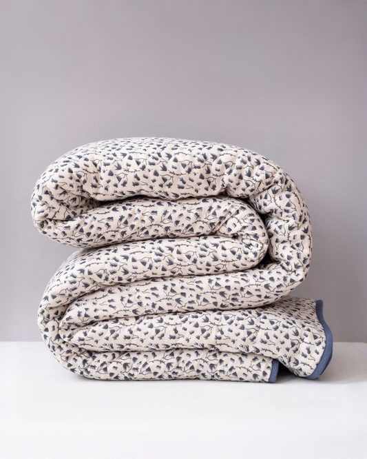 Floret Navy Quilt
