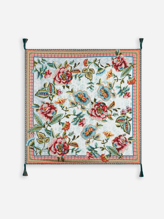 Gillian Square Silk Scarf | Johnny Was