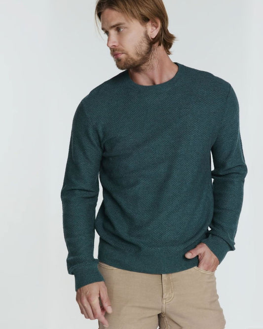Brentwood Knit Sweater in Teal | 7Diamonds