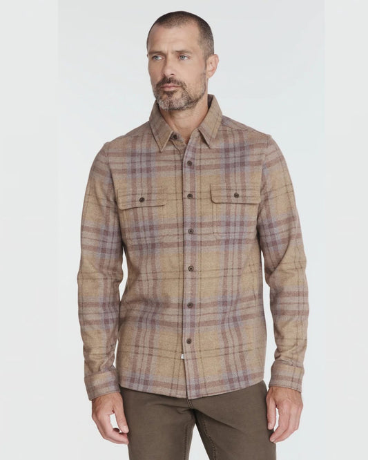 Generation Long Sleeve Shirt in Tan
