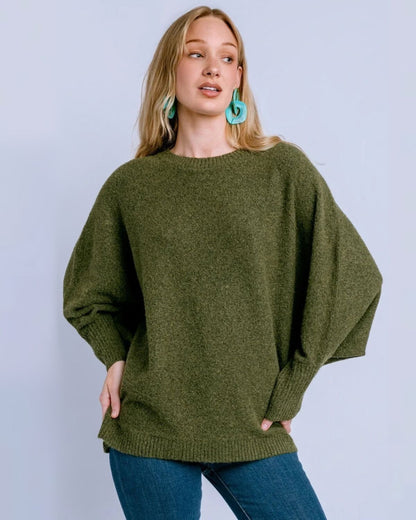 Moon Sweater in Olive Jade | Kerisma