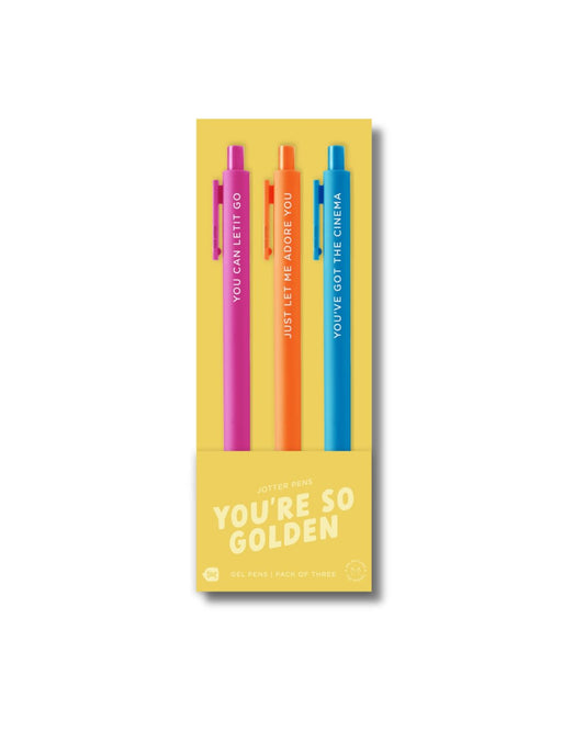 You're So Golden Jotter Pen Pack