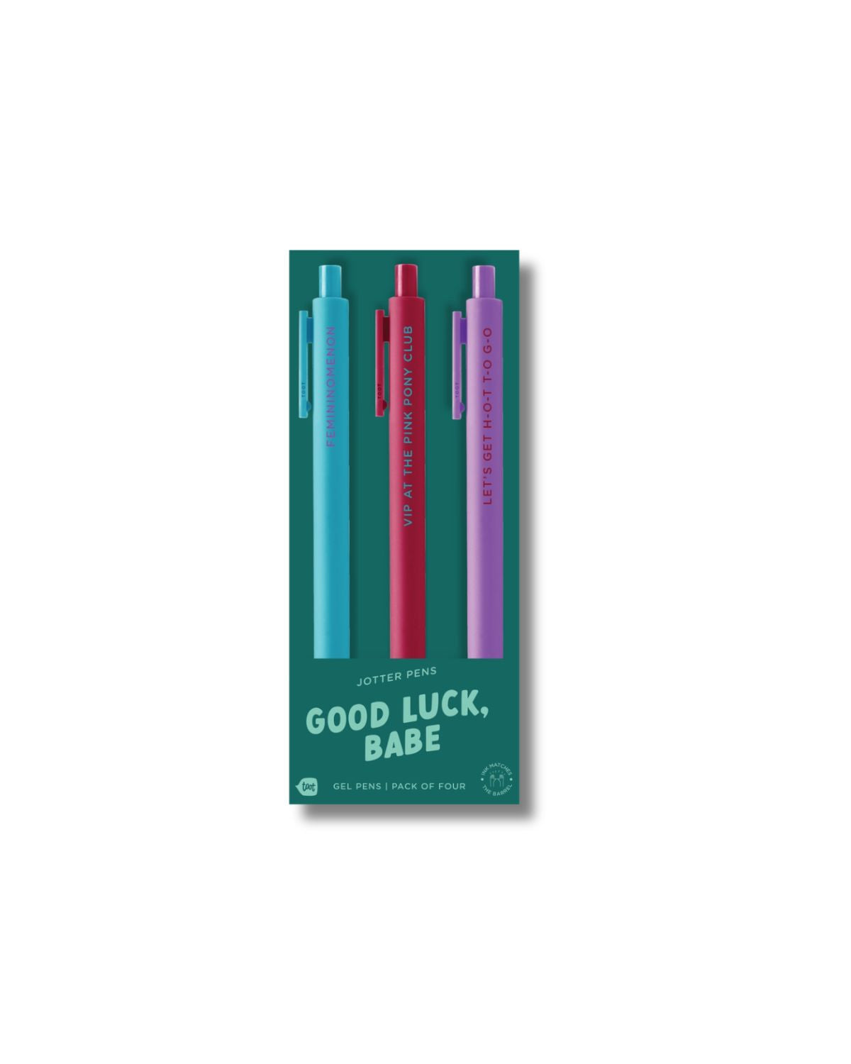 Good Luck, Babe Jotter Pen Pack