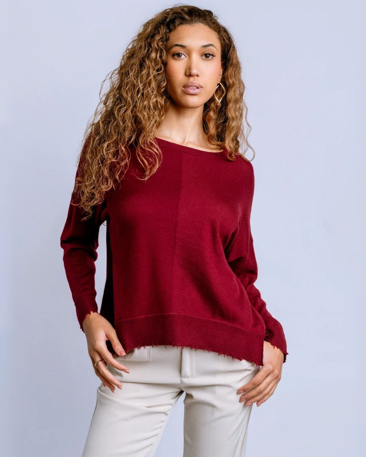 Lawson Sweater in Plumberry | Kerisma