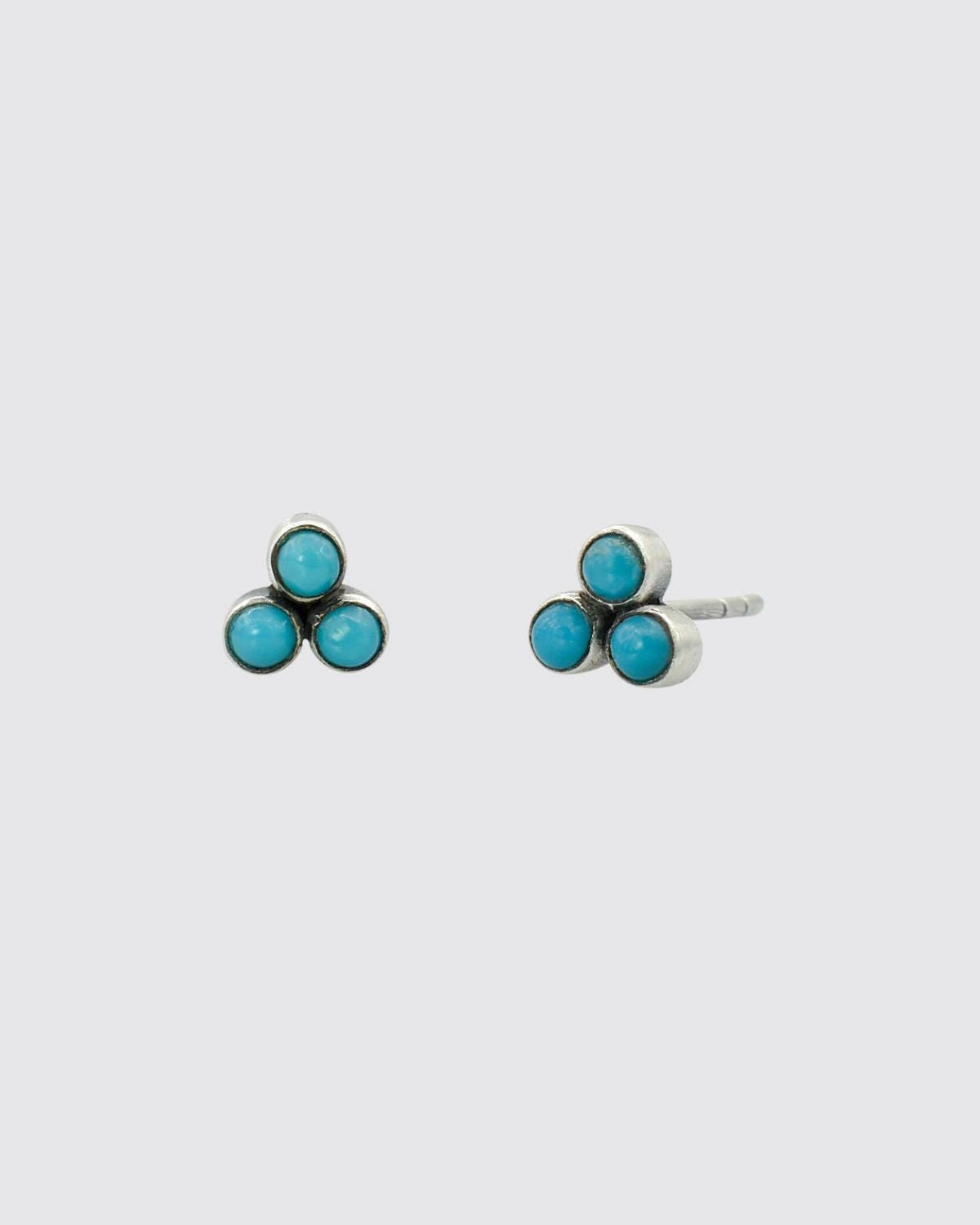 Turquoise Clover Stud Earring | Jane Diaz