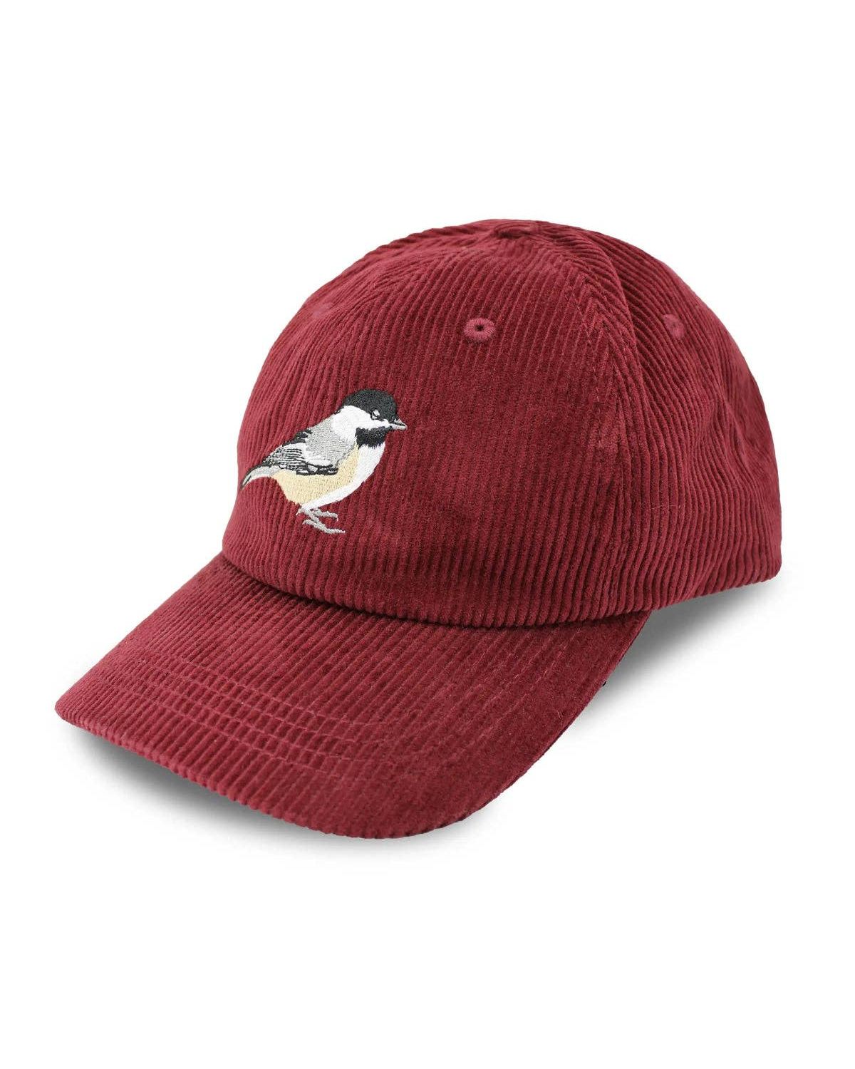 Chickadee Corduroy Hat in Merlot