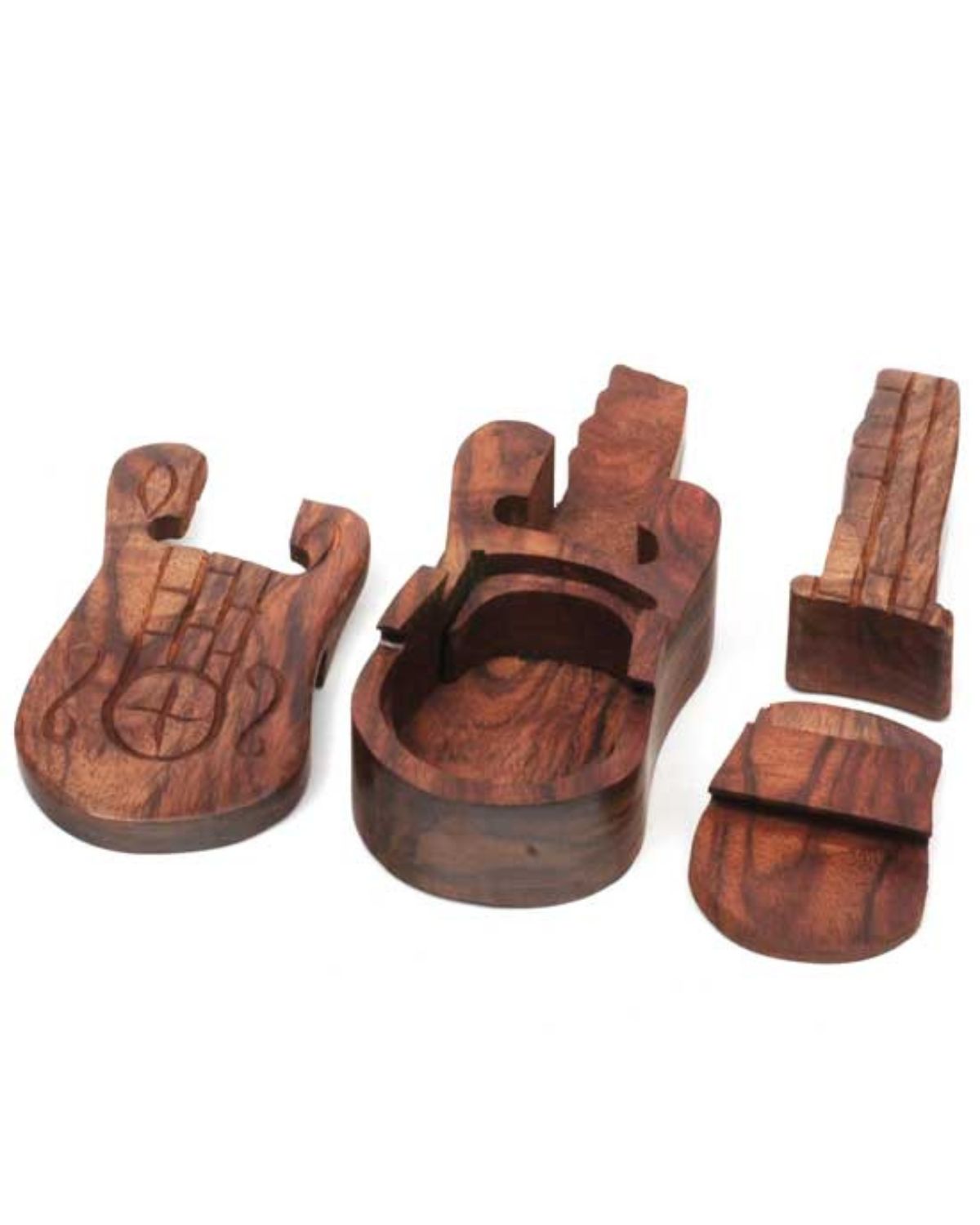 Guitar Wood Puzzle Box