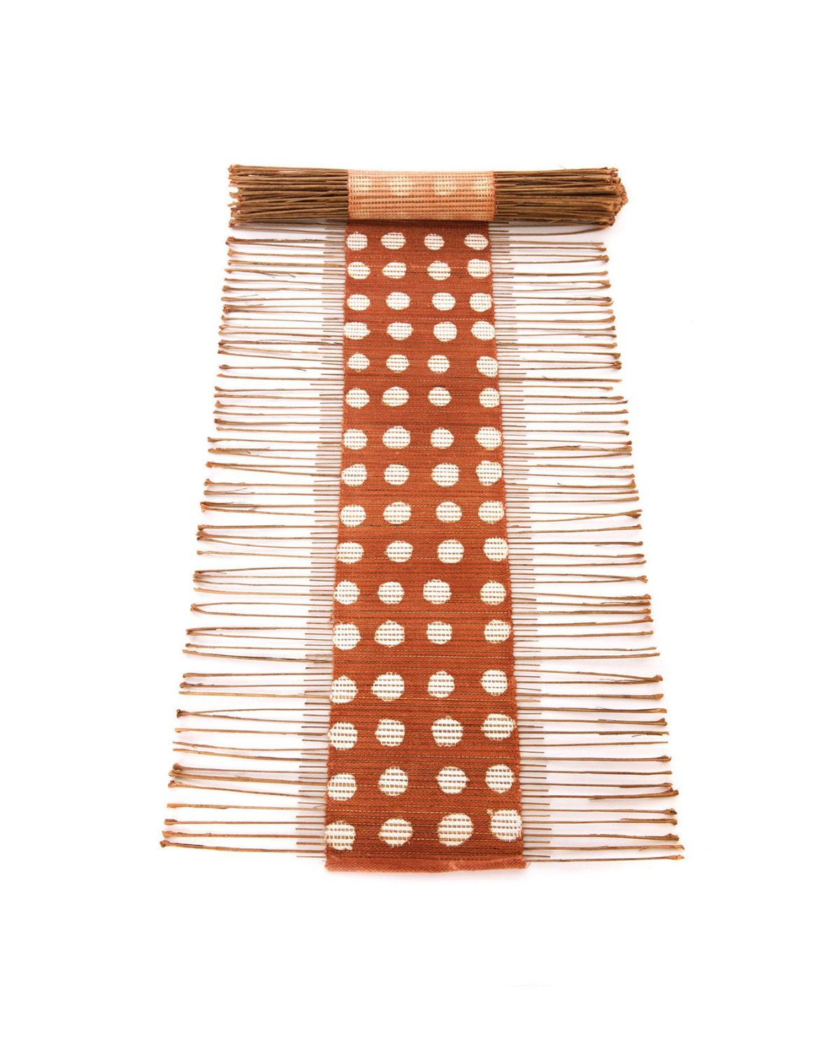 Polka Dot Mudcloth Twig Runner