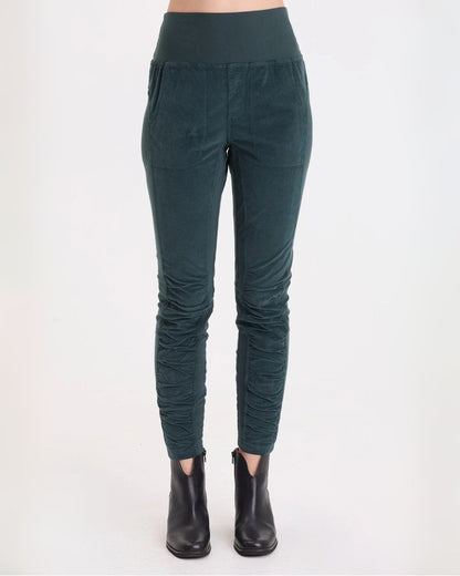 Penny Corduroy Legging in Dark Teal | Wearables