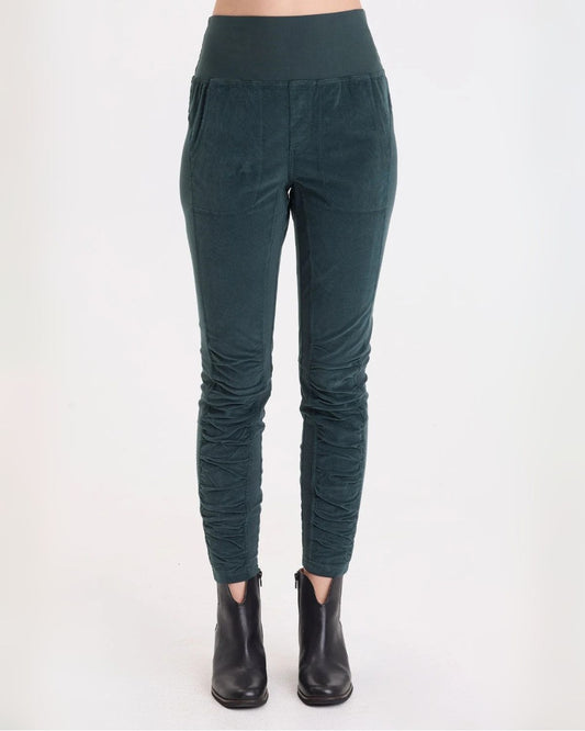 Penny Corduroy Legging in Dark Teal | Wearables