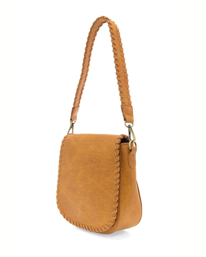 Annie Whipstitch Convertible Crossbody in Whiskey