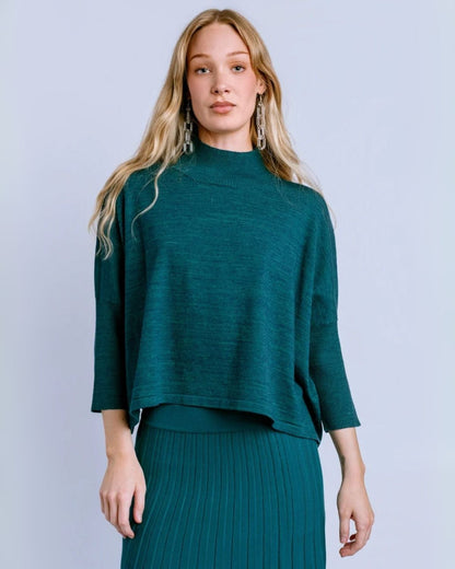 Aja Ortho Sweater in Teal | Kerisma