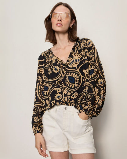 Relaxed Blouse in Shapeshift Print | Sanctuary