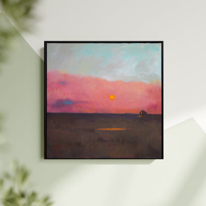 "Keep the Light On" Oil Painting | Janice Druian