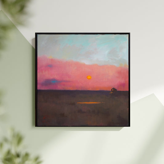 "Keep the Light On" Oil Painting | Janice Druian