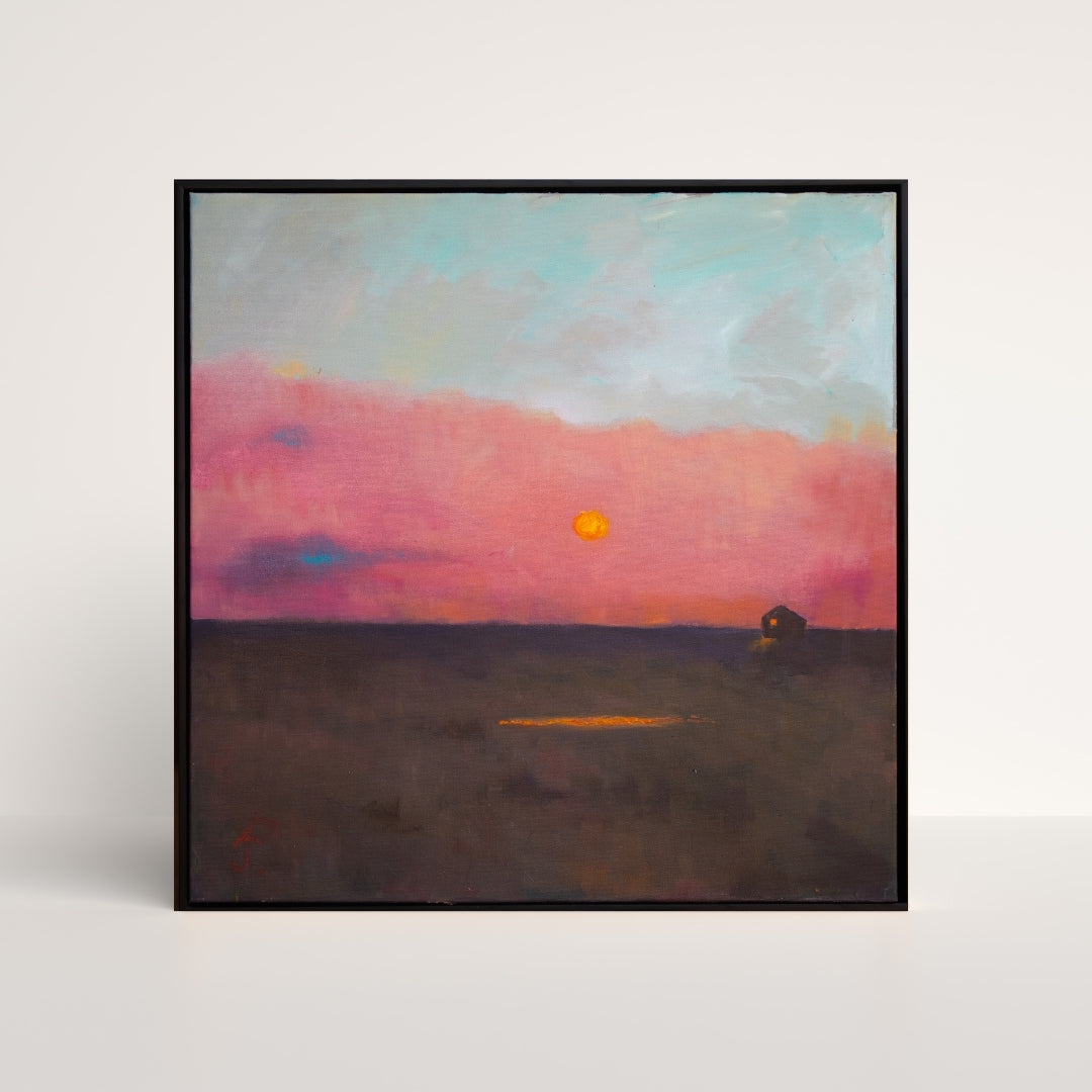 "Keep the Light On" Oil Painting | Janice Druian