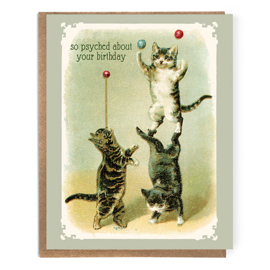 Psyched About Your Birthday Card
