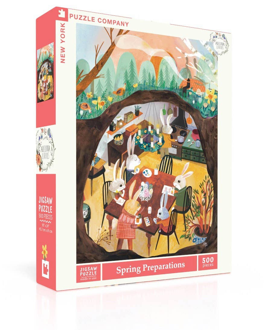 Spring Preparations 500 Piece Puzzle