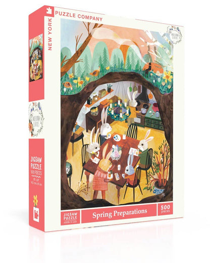 Spring Preparations 500 Piece Puzzle