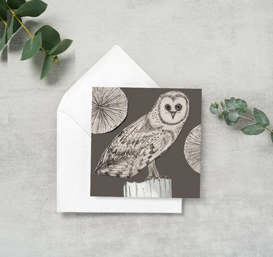 Owl Enclosure Card
