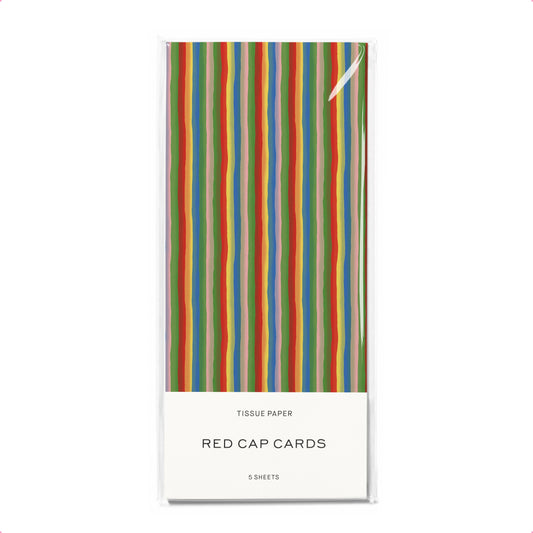 Colorful Stripe Tissue Paper Pack