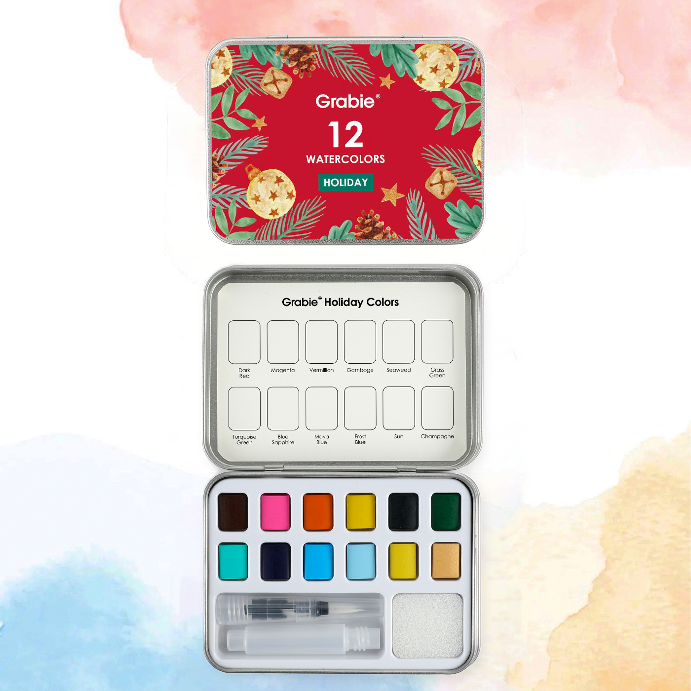 Holiday Pocket Watercolor Set