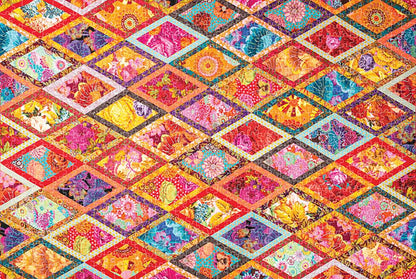 Kaffe Fassett's Diamond Quilt Jigsaw Puzzle for Adults by Kaffe Fassett: Jigsaw; 1 pages / English